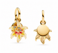 Charm Flor Jasmin Amarilla colgante