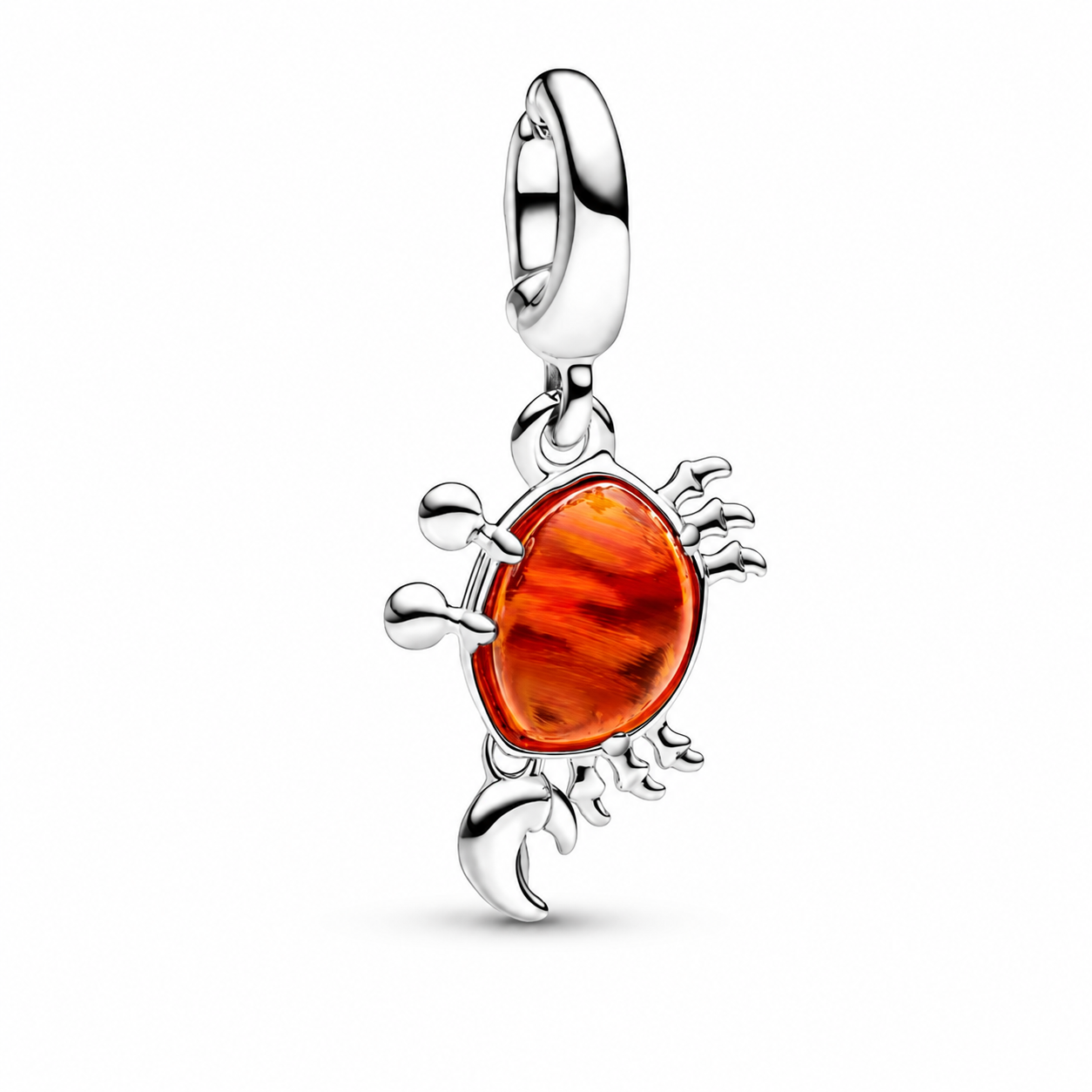 Charm Cangrejo Rojo Colgante