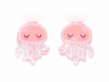 Hair clip Medusa Rosada