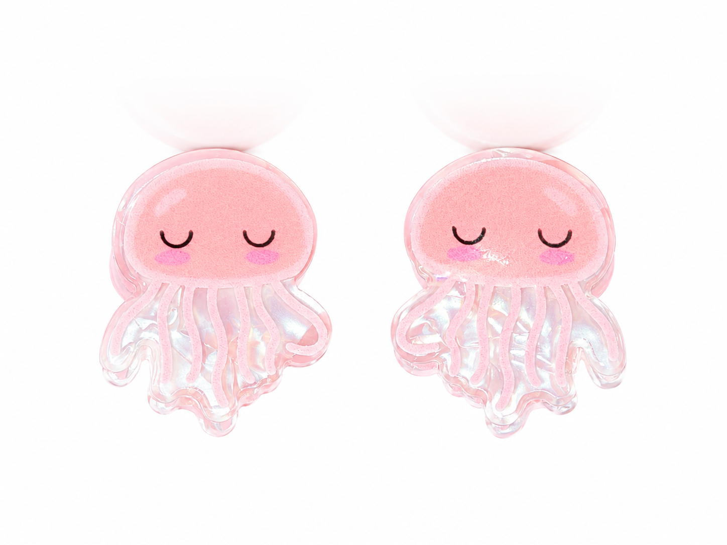 Hair clip Medusa Rosada