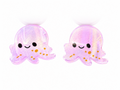 Hair clip Pulpo Rosado