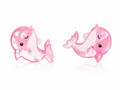 Hair clip Delfin Rosado