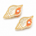 Hair clip Concha naranja