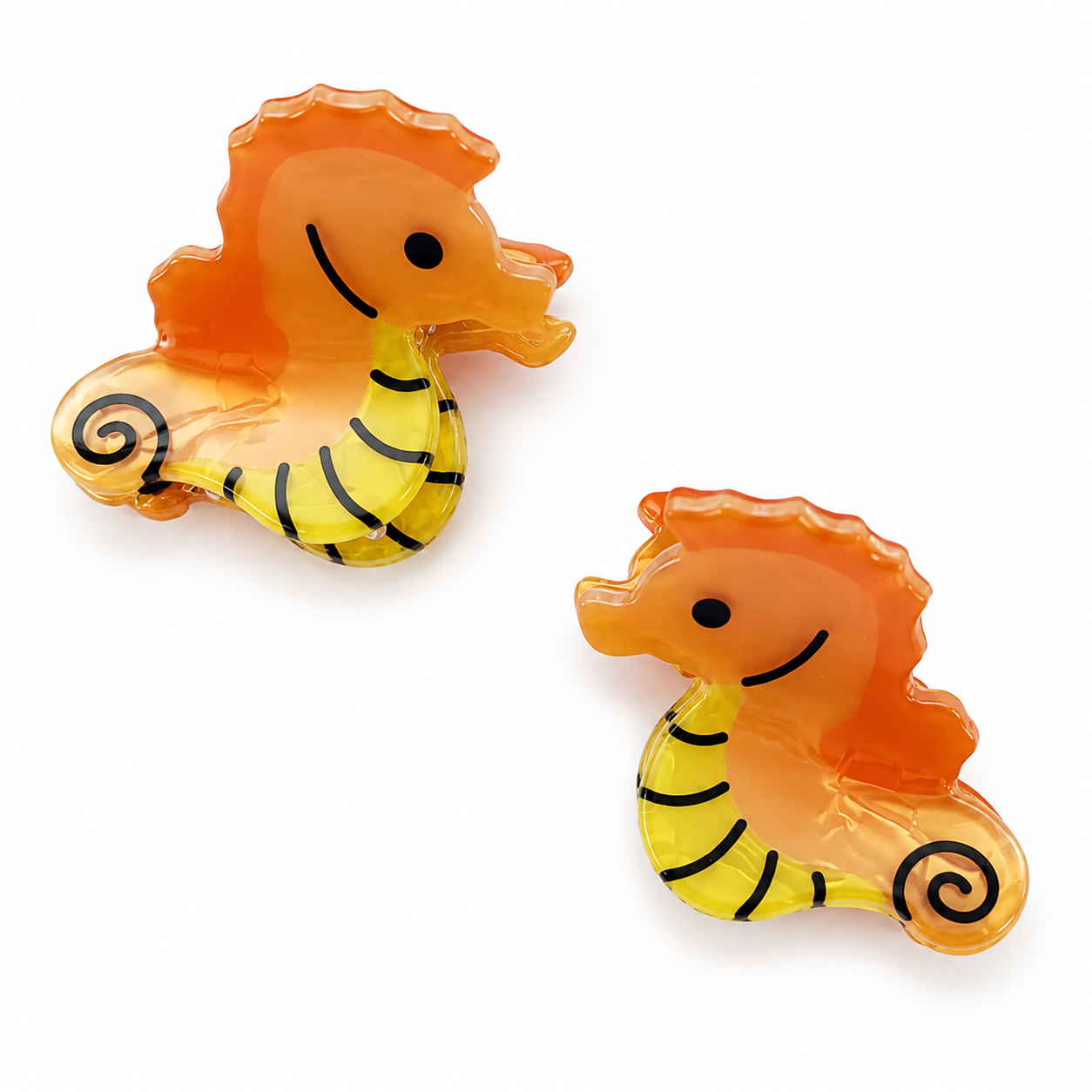 Haie Clip Caballo De Mar Naranja