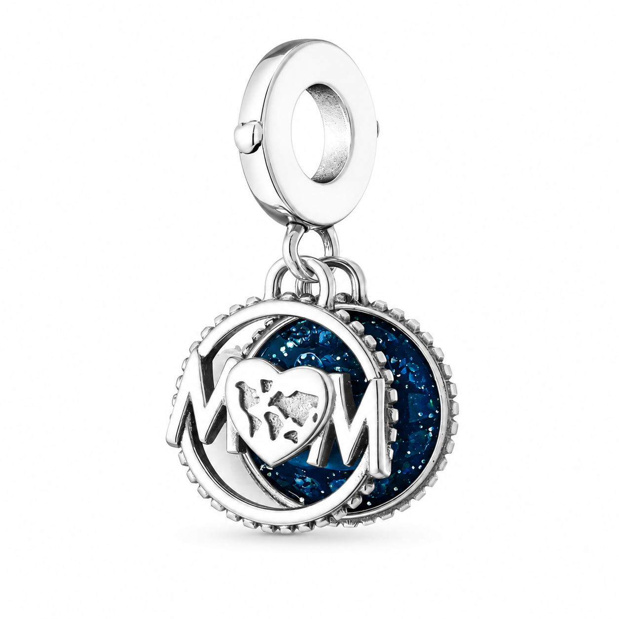 Charm Mundo Mom colgantes