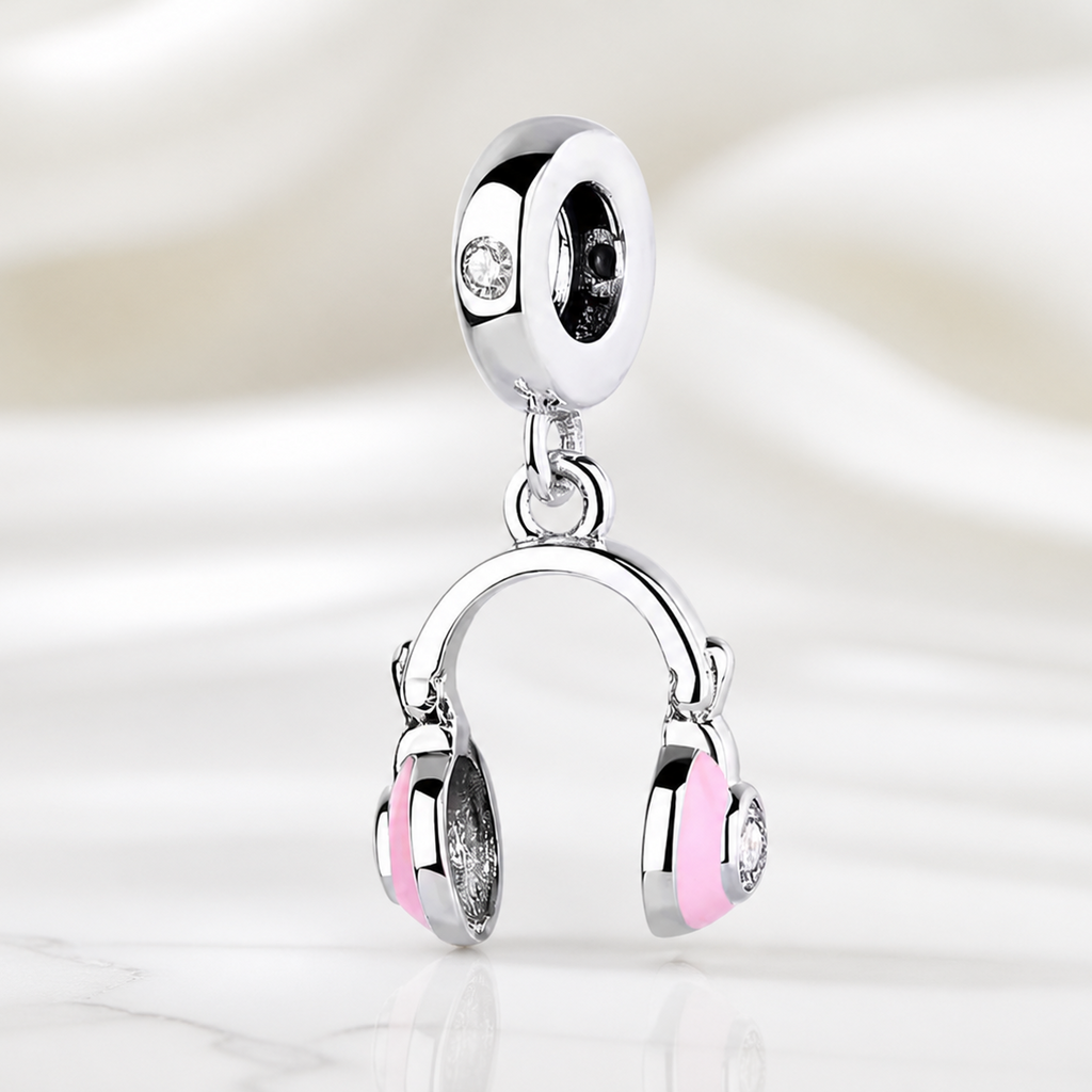 Charm Diadema Rosada Colgante