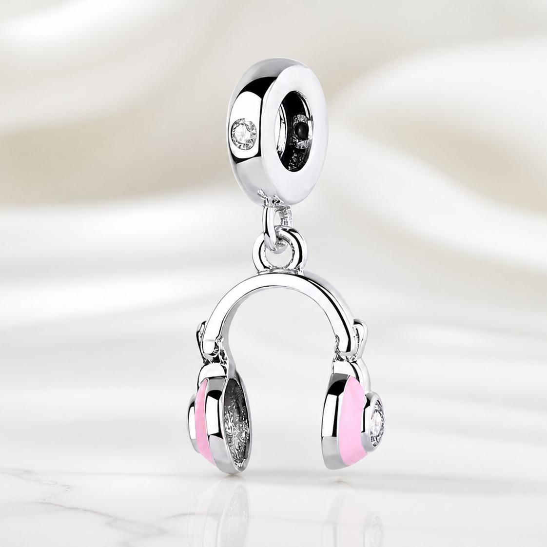 Charm Diadema Rosada Colgante