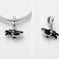 Charm Ballena Orca colgante