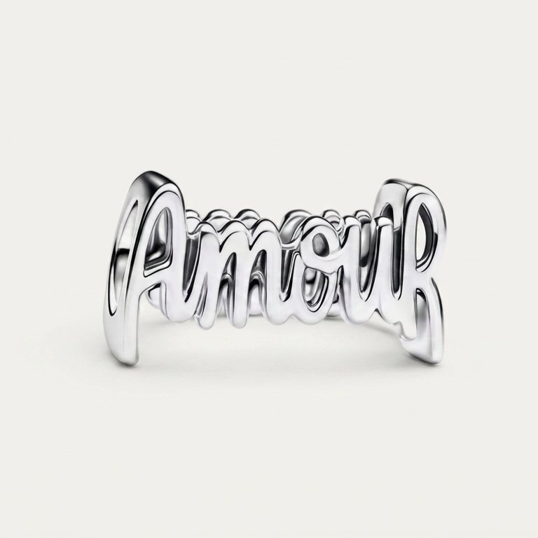 Charm Amour letrero separador