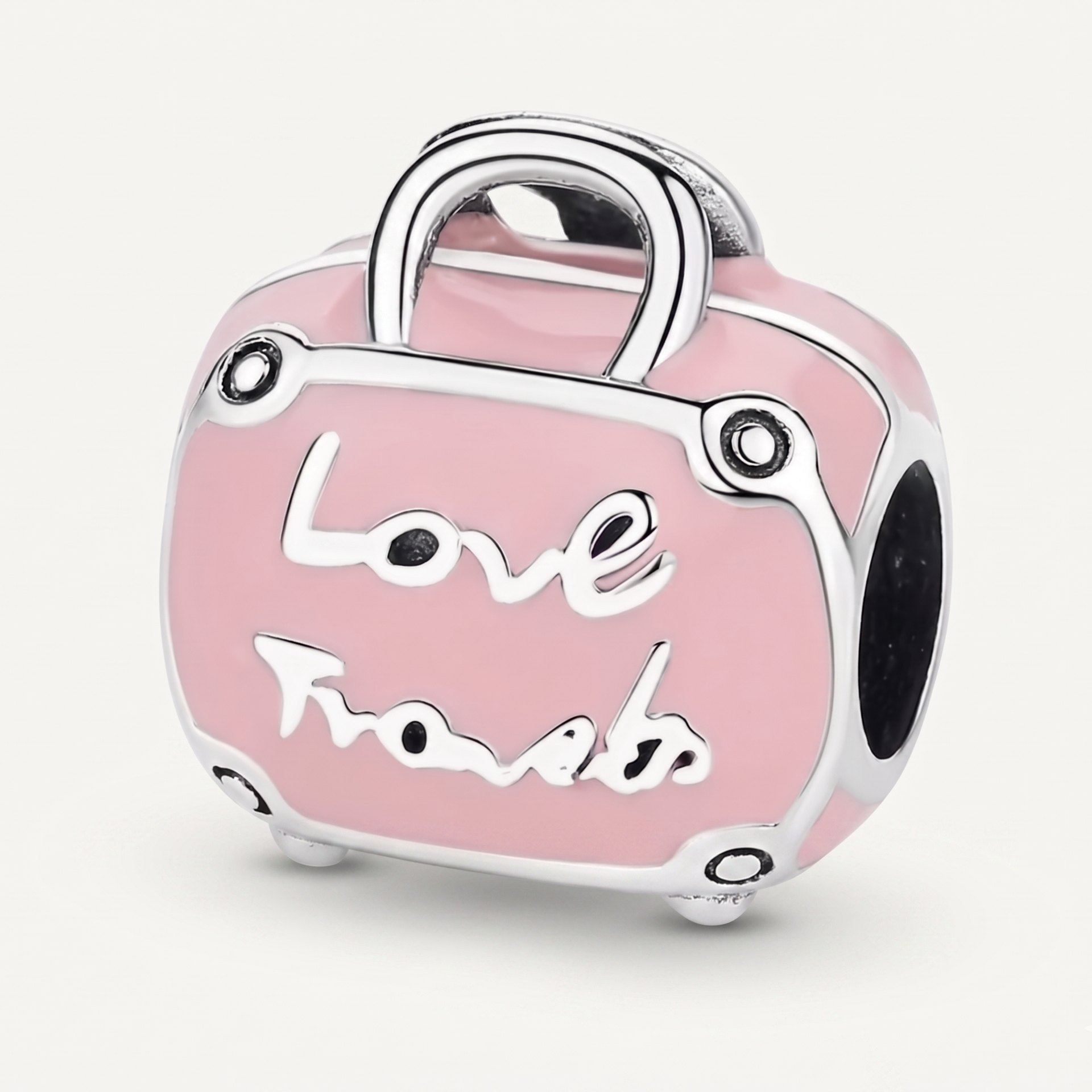 Charm Maleta Rosa Separador