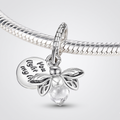 Charm Evangeline libélula colgante