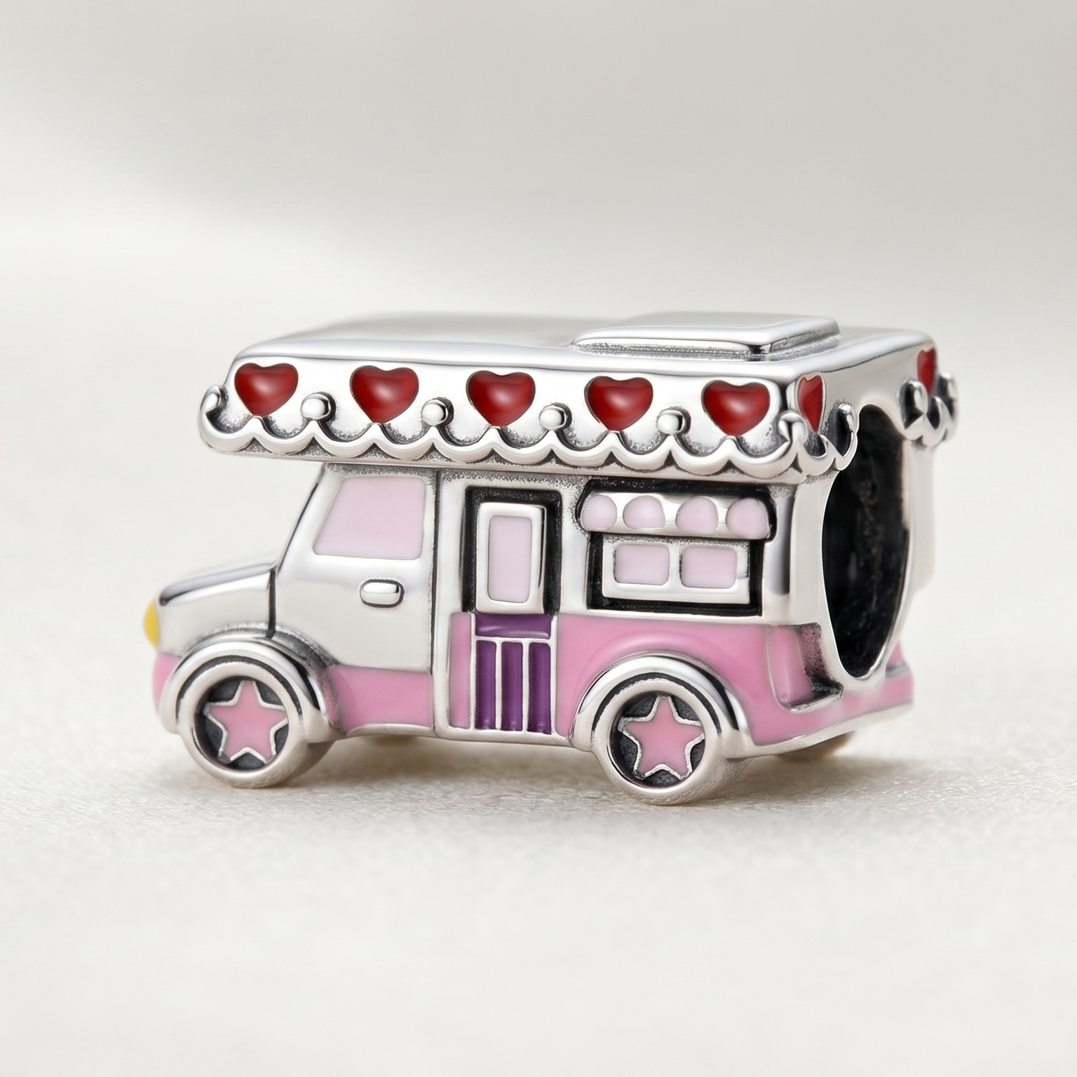 Charm Auto caravana rosado separador