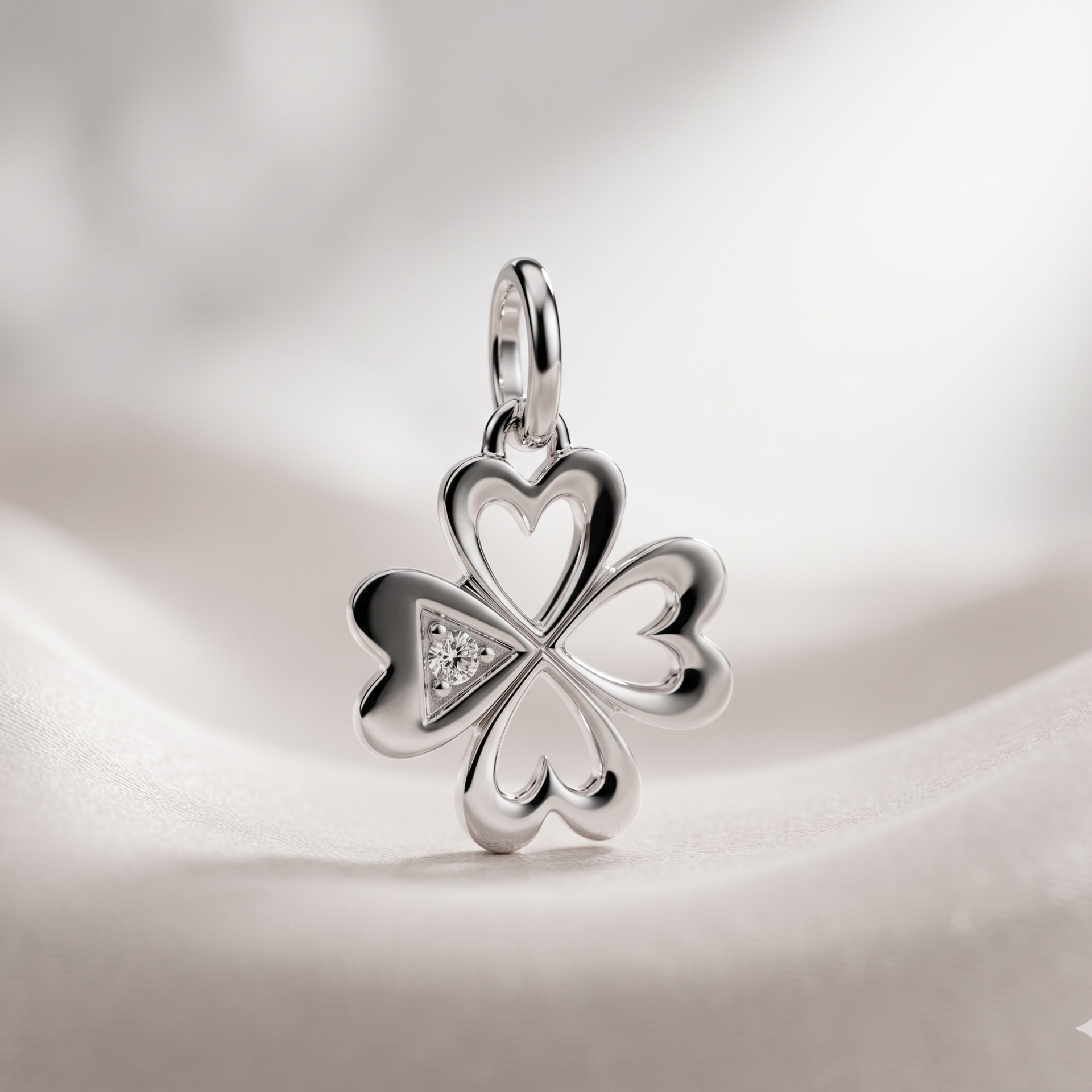 Charm Trebol Colgante