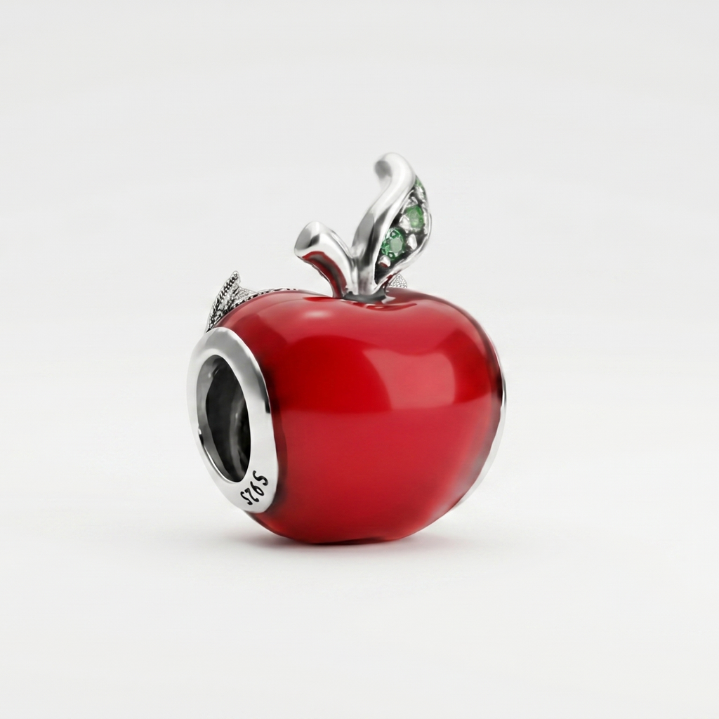 Charm Manzana Roja Blanca Nieves Separador
