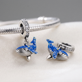 Charm Ballena Yarbata Azul colgante